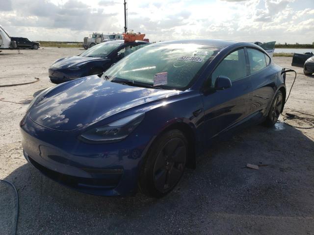 Photo 1 VIN: 5YJ3E1EA0MF076590 - TESLA MODEL 3 