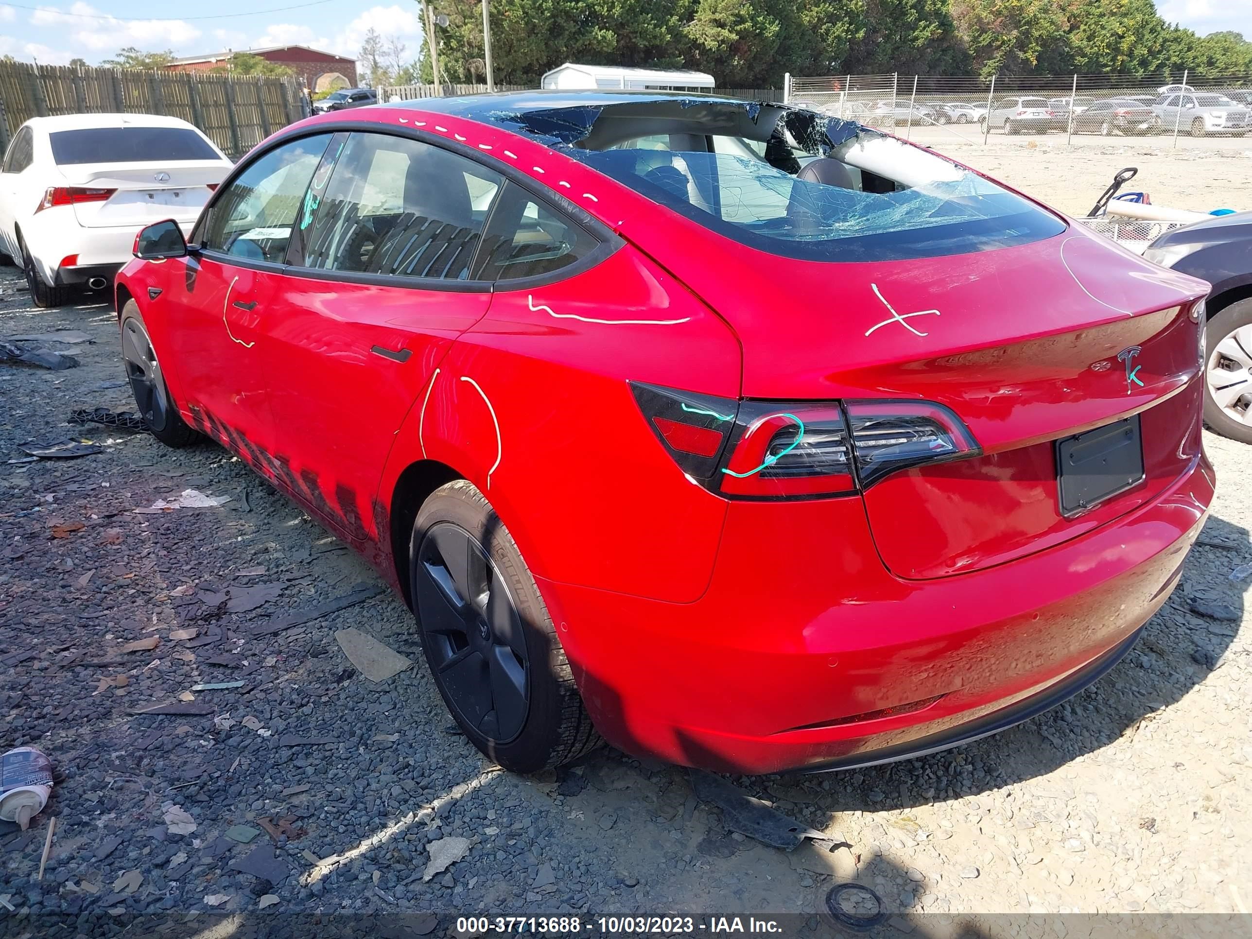 Photo 2 VIN: 5YJ3E1EA0MF854113 - TESLA MODEL 3 