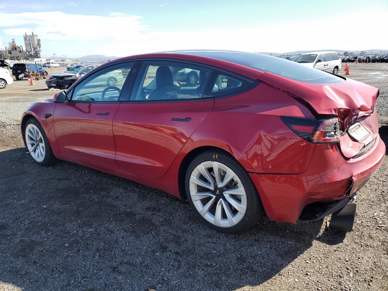 Photo 1 VIN: 5YJ3E1EA0MF874622 - TESLA MODEL 3 