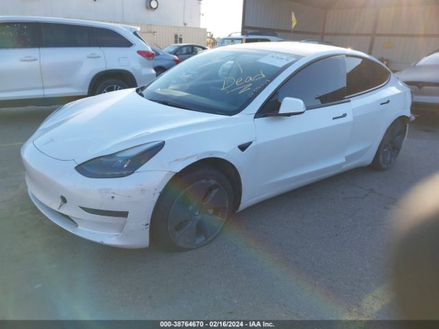 Photo 1 VIN: 5YJ3E1EA0MF907912 - TESLA MODEL 3 