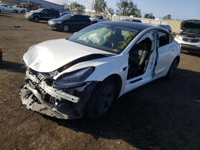 Photo 1 VIN: 5YJ3E1EA0MF923477 - TESLA MODEL 3 