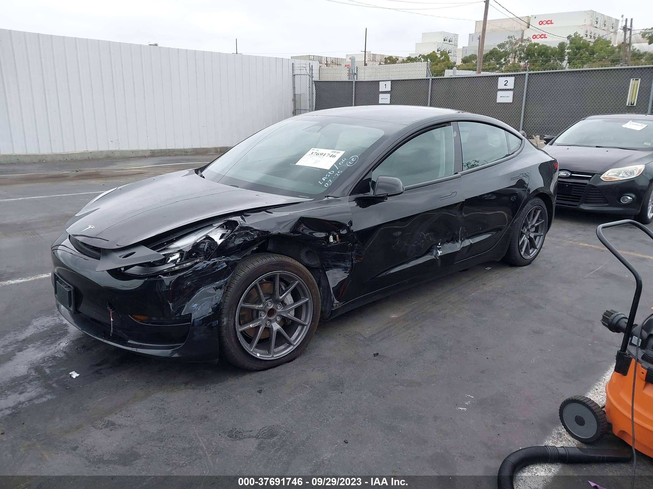 Photo 1 VIN: 5YJ3E1EA0MF997742 - TESLA MODEL 3 