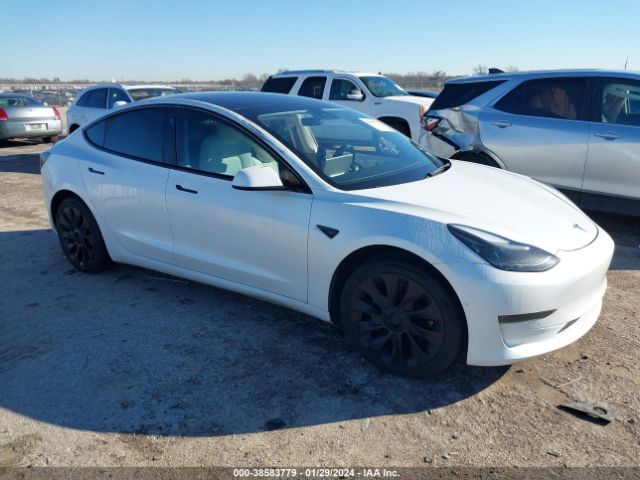 Photo 0 VIN: 5YJ3E1EA0NF346838 - TESLA MODEL 3 