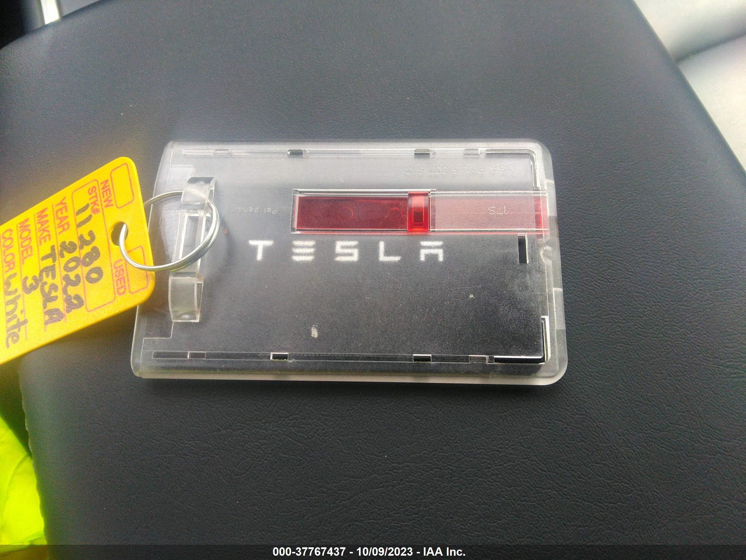 Photo 9 VIN: 5YJ3E1EA0NF349271 - TESLA MODEL 3 