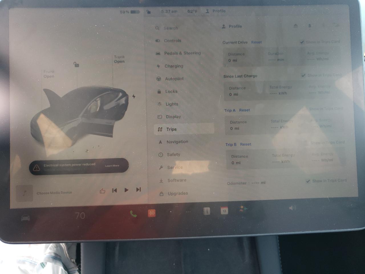 Photo 8 VIN: 5YJ3E1EA0PF383682 - TESLA MODEL 3 