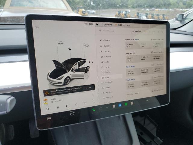 Photo 8 VIN: 5YJ3E1EA0PF417541 - TESLA MODEL 3 