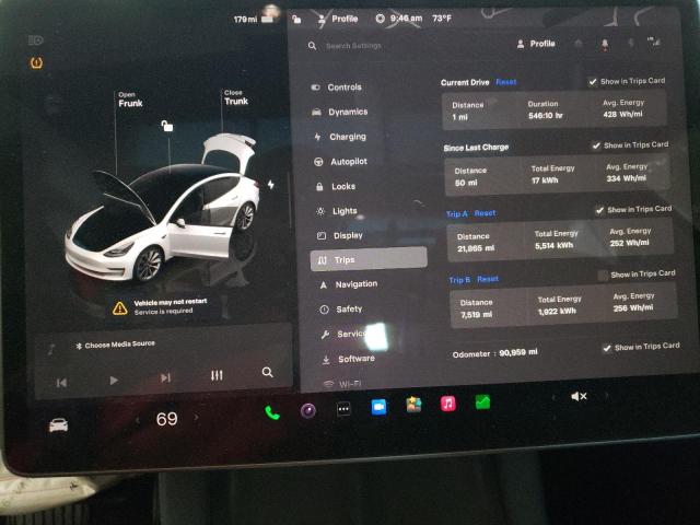 Photo 8 VIN: 5YJ3E1EA0PF436459 - TESLA MODEL 3 