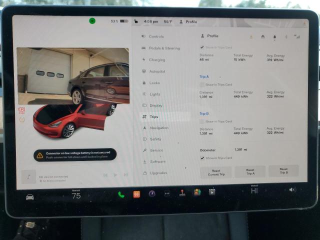 Photo 8 VIN: 5YJ3E1EA0PF449678 - TESLA MODEL 3 