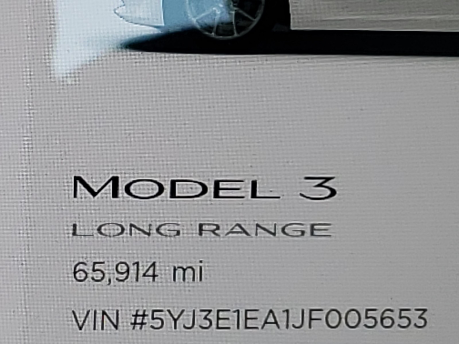 Photo 7 VIN: 5YJ3E1EA1JF005653 - TESLA MODEL 3 