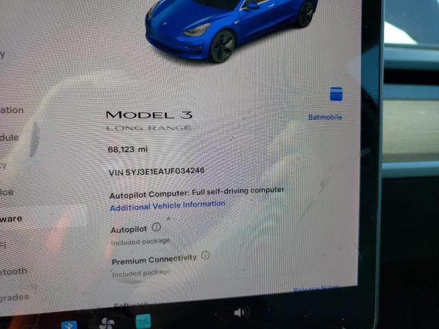 Photo 8 VIN: 5YJ3E1EA1JF034246 - TESLA MODEL 3 