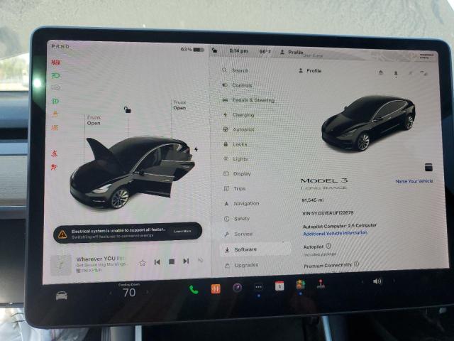 Photo 8 VIN: 5YJ3E1EA1JF122679 - TESLA MODEL 3 