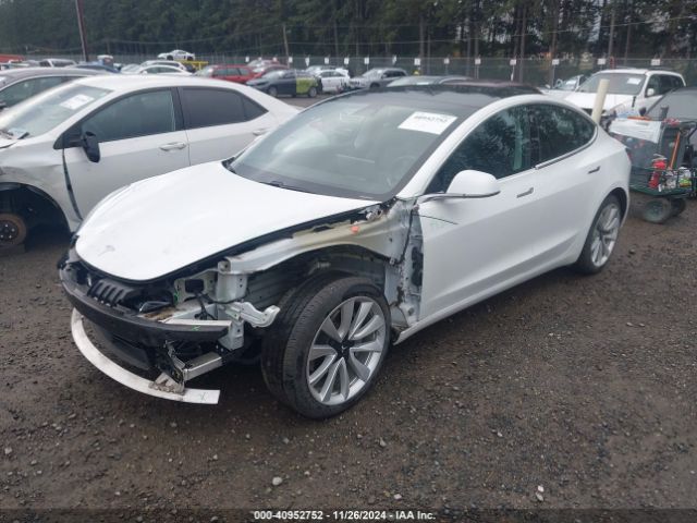 Photo 1 VIN: 5YJ3E1EA1JF164768 - TESLA MODEL 3 