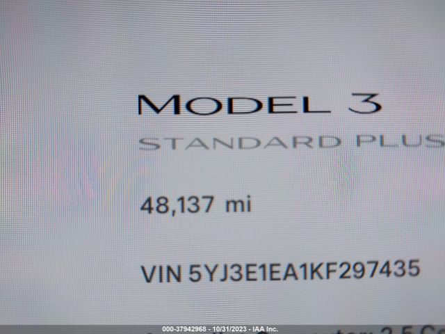 Photo 6 VIN: 5YJ3E1EA1KF297435 - TESLA MODEL 3 