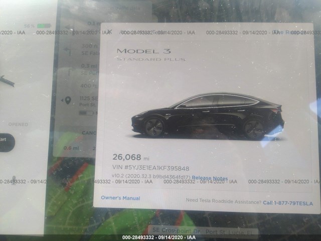 Photo 6 VIN: 5YJ3E1EA1KF395848 - TESLA MODEL 3 