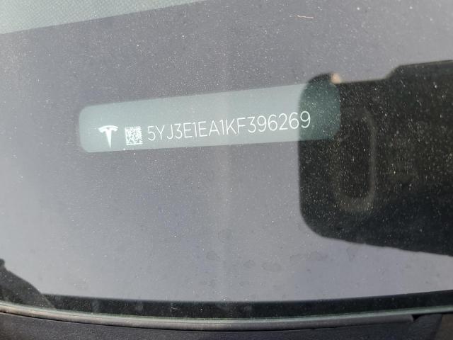 Photo 11 VIN: 5YJ3E1EA1KF396269 - TESLA MODEL 3 