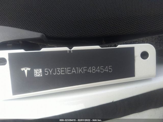 Photo 8 VIN: 5YJ3E1EA1KF484545 - TESLA MODEL 3 