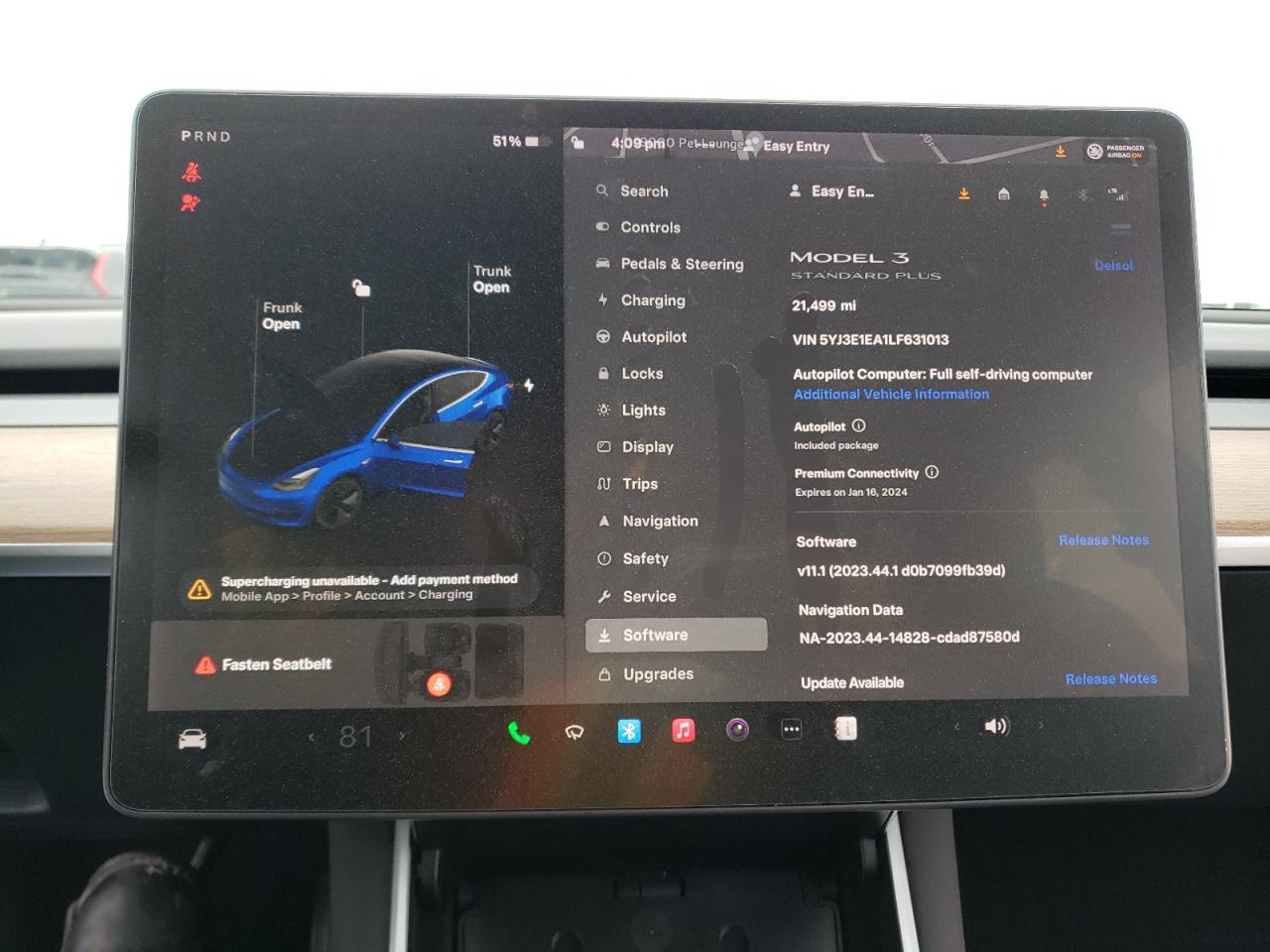 Photo 8 VIN: 5YJ3E1EA1LF631013 - TESLA MODEL 3 