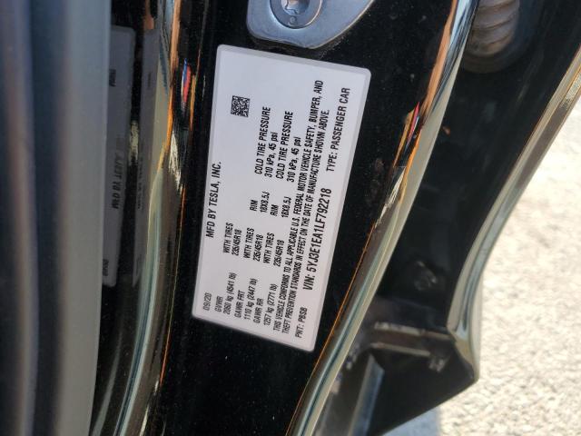 Photo 12 VIN: 5YJ3E1EA1LF792218 - TESLA MODEL 3 