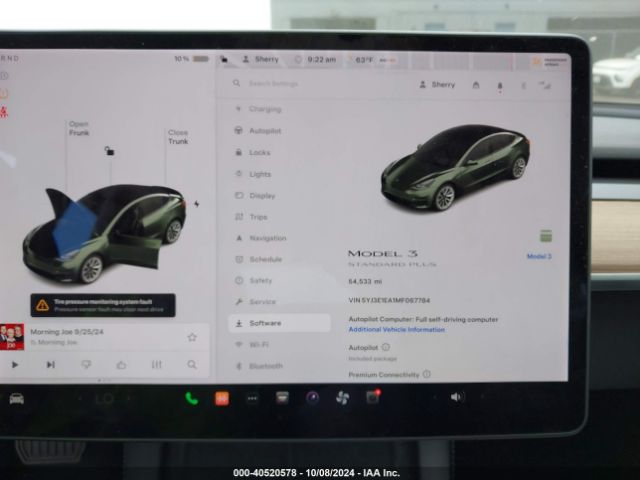 Photo 6 VIN: 5YJ3E1EA1MF067784 - TESLA MODEL 3 