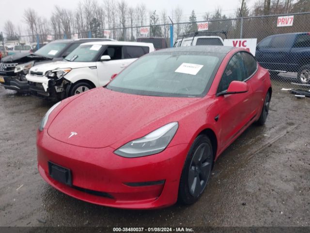 Photo 1 VIN: 5YJ3E1EA1MF878386 - TESLA MODEL 3 