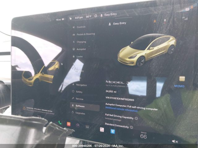 Photo 6 VIN: 5YJ3E1EA1MF922693 - TESLA MODEL 3 