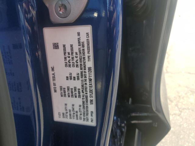 Photo 11 VIN: 5YJ3E1EA1NF111395 - TESLA MODEL 3 