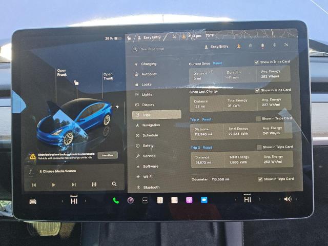 Photo 8 VIN: 5YJ3E1EA1NF189661 - TESLA MODEL 3 