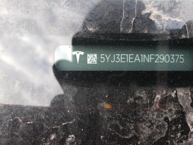 Photo 11 VIN: 5YJ3E1EA1NF290375 - TESLA MODEL 3 