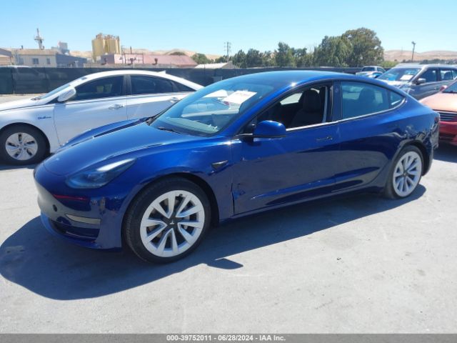 Photo 1 VIN: 5YJ3E1EA1NF373871 - TESLA MODEL 3 