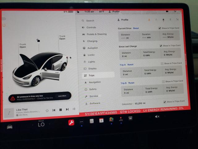 Photo 8 VIN: 5YJ3E1EA1PF434980 - TESLA MODEL 3 