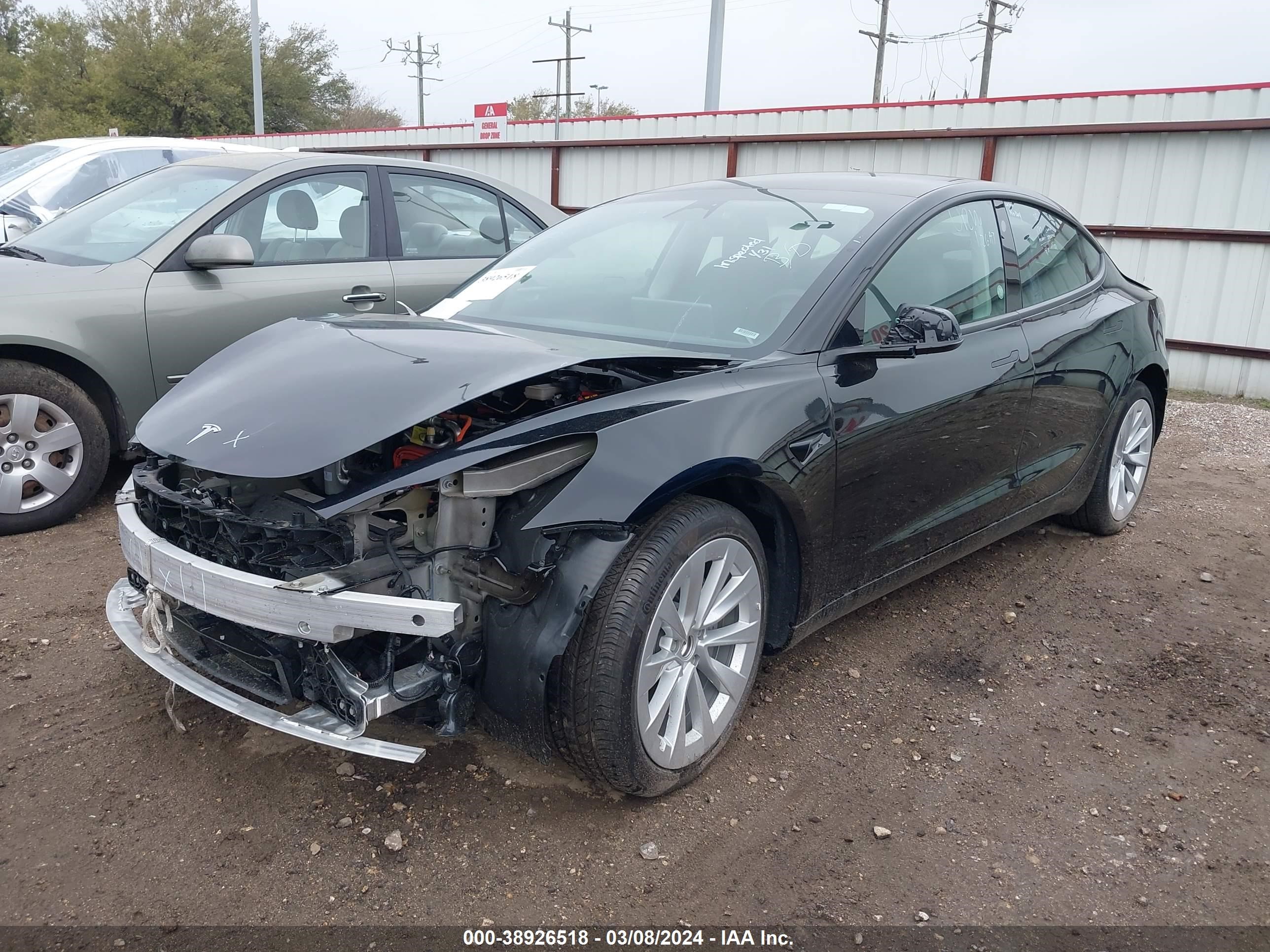 Photo 1 VIN: 5YJ3E1EA1PF435336 - TESLA MODEL 3 