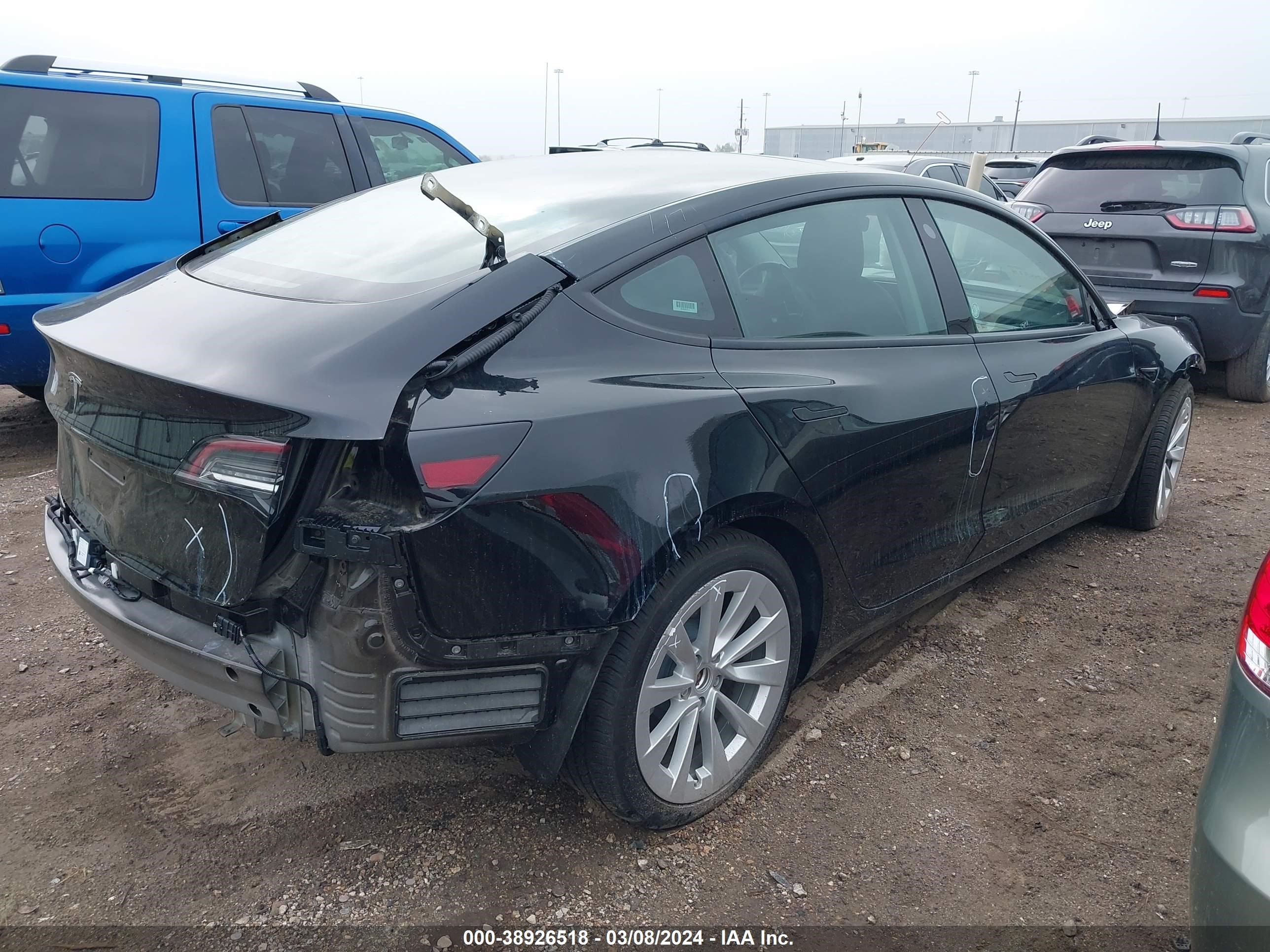 Photo 3 VIN: 5YJ3E1EA1PF435336 - TESLA MODEL 3 