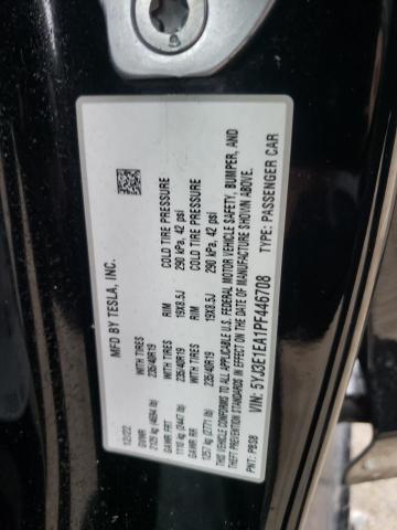 Photo 11 VIN: 5YJ3E1EA1PF446708 - TESLA MODEL 3 