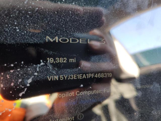 Photo 8 VIN: 5YJ3E1EA1PF468319 - TESLA MODEL 3 