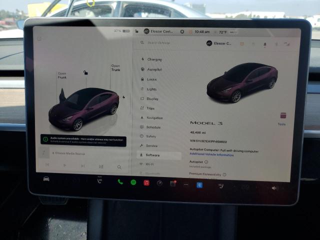 Photo 8 VIN: 5YJ3E1EA1PF469602 - TESLA MODEL 3 