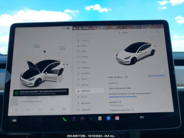 Photo 6 VIN: 5YJ3E1EA1PF577816 - TESLA MODEL 3 