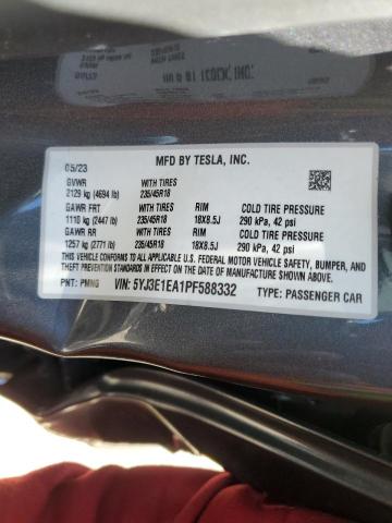 Photo 12 VIN: 5YJ3E1EA1PF588332 - TESLA MODEL 3 