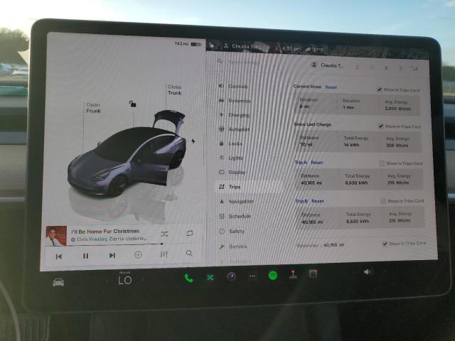 Photo 8 VIN: 5YJ3E1EA1PF593160 - TESLA MODEL 3 