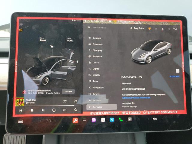 Photo 8 VIN: 5YJ3E1EA1PF616307 - TESLA MODEL 3 