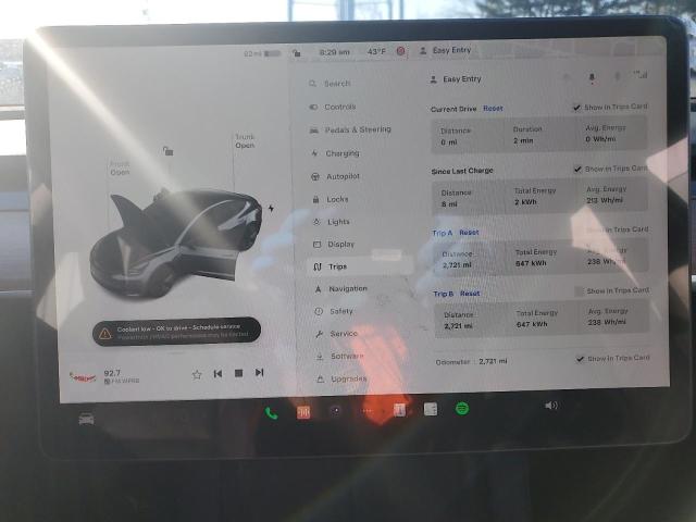 Photo 8 VIN: 5YJ3E1EA1PF646732 - TESLA MODEL 3 