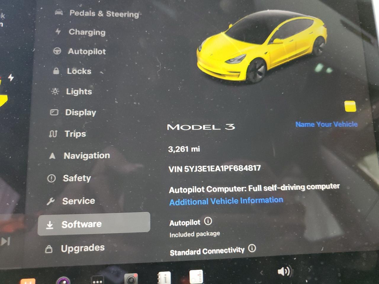 Photo 8 VIN: 5YJ3E1EA1PF684817 - TESLA MODEL 3 