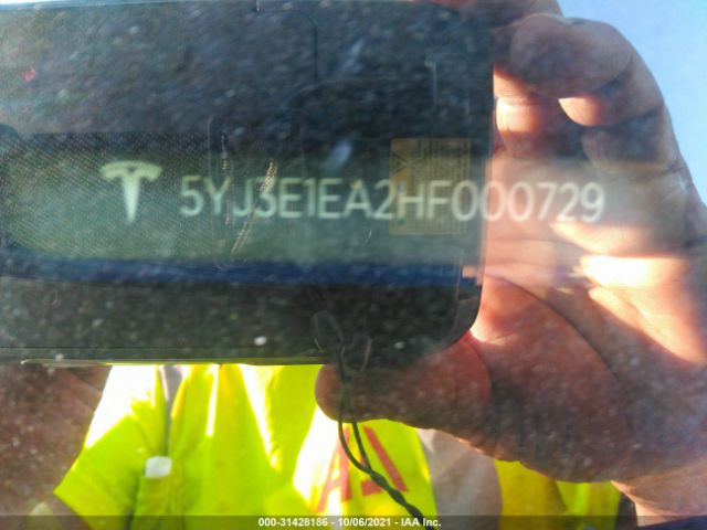 Photo 8 VIN: 5YJ3E1EA2HF000729 - TESLA MODEL 3 