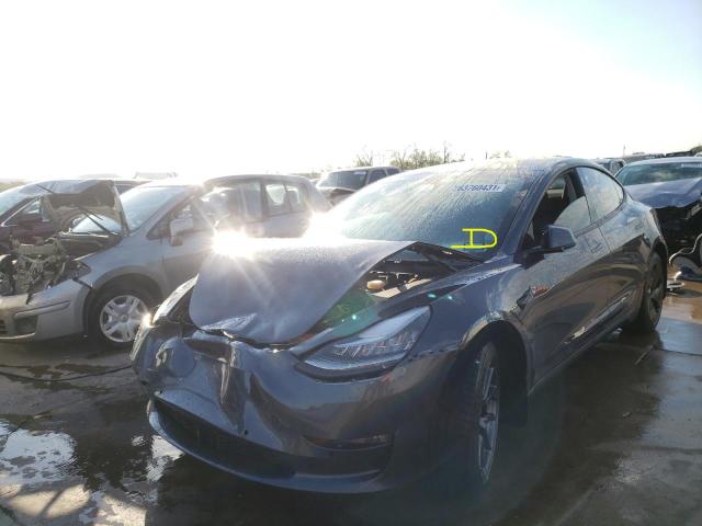 Photo 1 VIN: 5YJ3E1EA2JF019092 - TESLA MODEL 3 