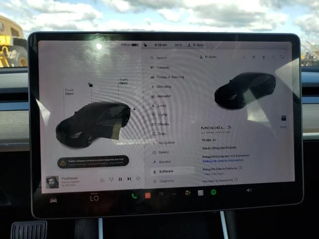 Photo 8 VIN: 5YJ3E1EA2JF034269 - TESLA MODEL 3 