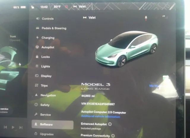 Photo 6 VIN: 5YJ3E1EA2JF045997 - TESLA MODEL 3 