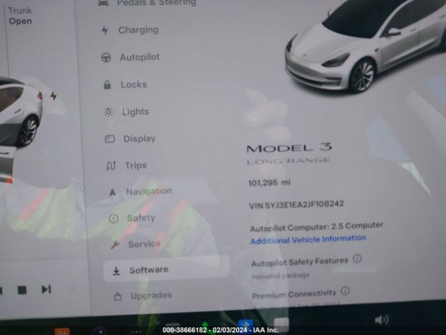 Photo 6 VIN: 5YJ3E1EA2JF108242 - TESLA MODEL 3 