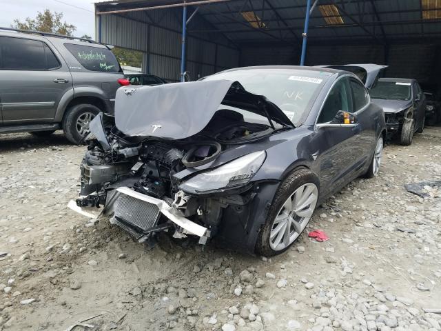 Photo 1 VIN: 5YJ3E1EA2JF154833 - TESLA MODEL 3 