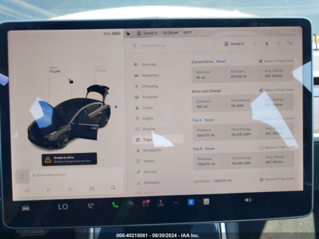 Photo 6 VIN: 5YJ3E1EA2JF171809 - TESLA MODEL 3 