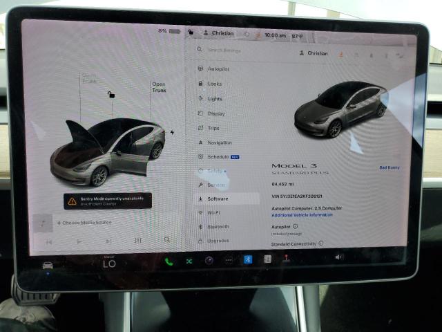 Photo 8 VIN: 5YJ3E1EA2KF308121 - TESLA MODEL 3 