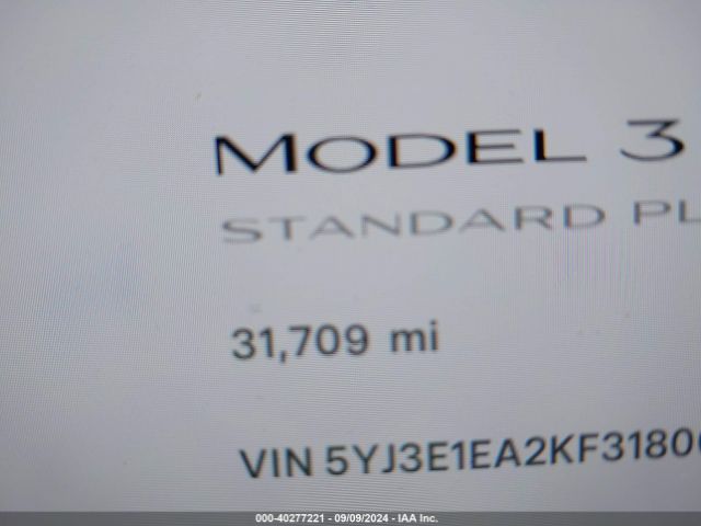 Photo 6 VIN: 5YJ3E1EA2KF318003 - TESLA MODEL 3 